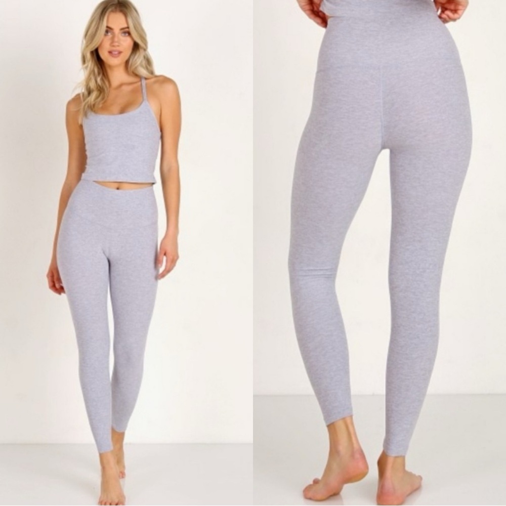 BEYOND YOGA Space Dye Wild Wisteria High Rise Leggings